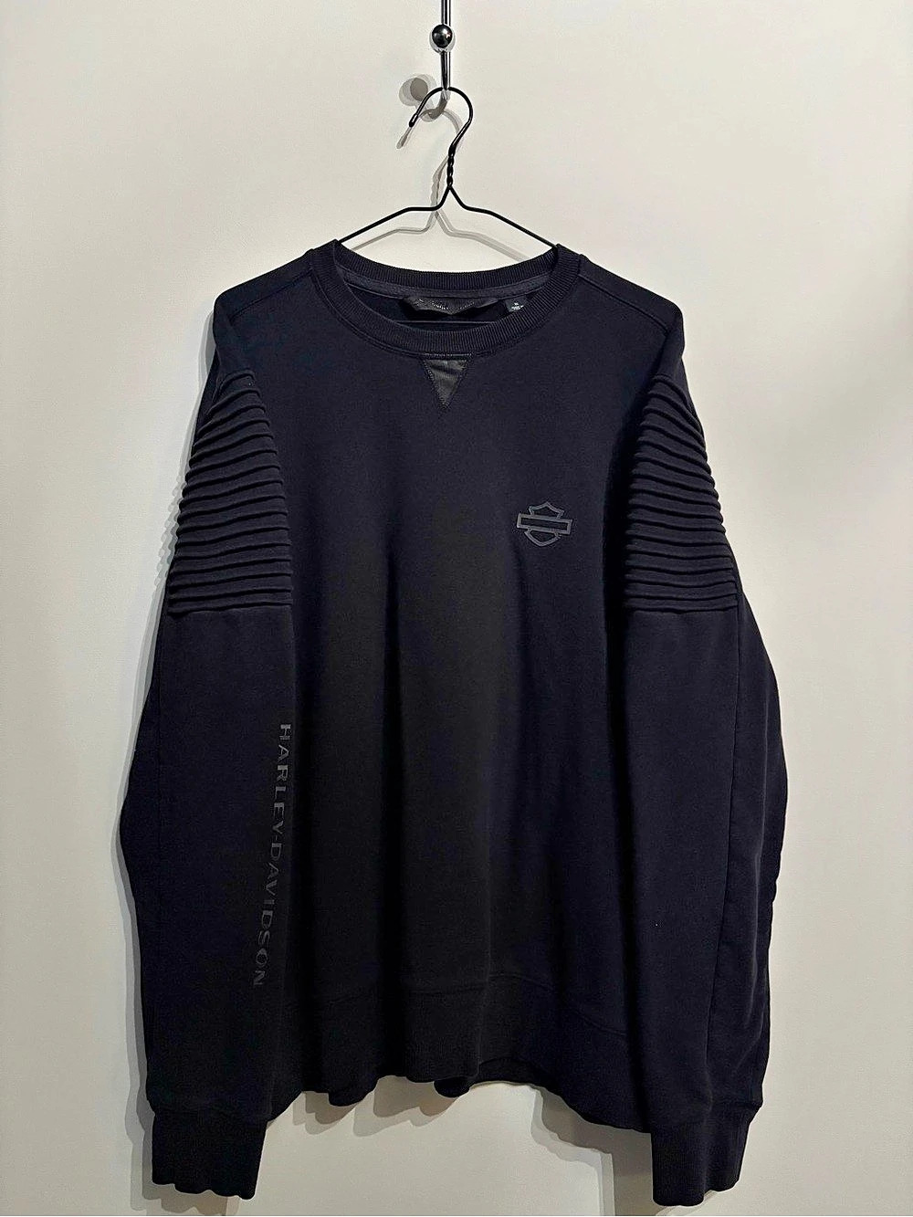Streetwear Biker Harley-Davidson Black Sweatshirt